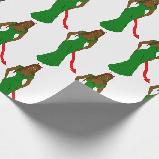 Teufelskerl Geschenkpapier (Ecke)