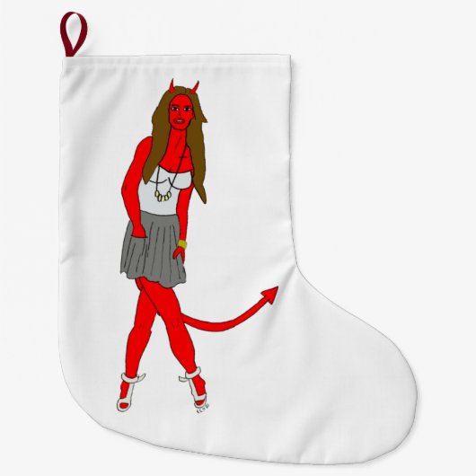 Teufelskerl Großer Weihnachtsstrumpf (Vorderseite)