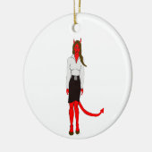 Teufelskerl Keramik Ornament (Links)