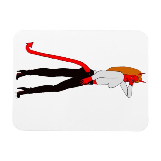 Teufelskerl Magnet (Horizontal)