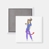 Teufelskerl Magnet (Vorderseite/Rückseite)