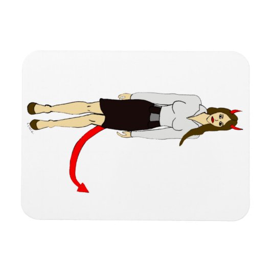 Teufelskerl Magnet (Horizontal)