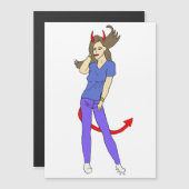 Teufelskerl Magnetkarte (Vorne/Hinten)