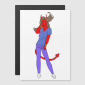 Teufelskerl Magnetkarte (Vorne/Hinten)