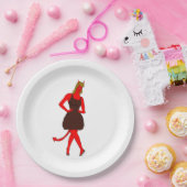 Teufelskerl Pappteller (Party)