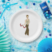 Teufelskerl Pappteller (Party)