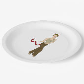 Teufelskerl Pappteller (Schrägansicht)