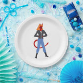 Teufelskerl Pappteller (Party)