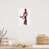 Teufelskerl Poster (Küche)