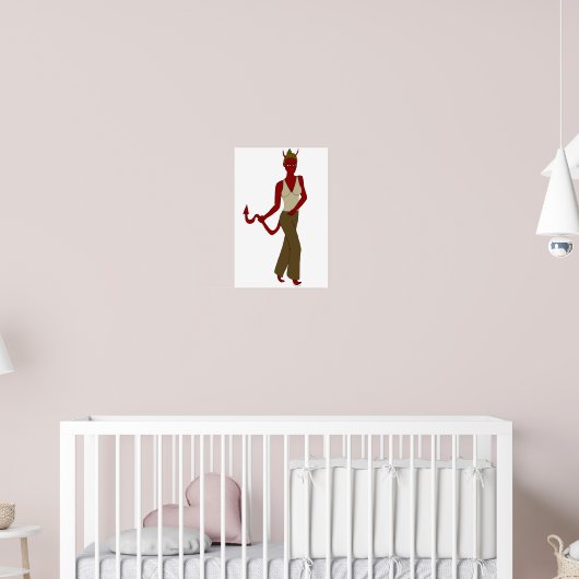 Teufelskerl Poster (Kinderzimmer 2)