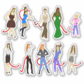 Teufelskildchen Aufkleber (Vorderseite)