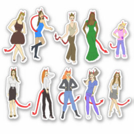 Teufelskildchen Aufkleber