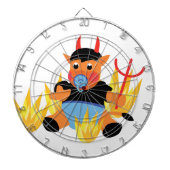 Teufelskind Dartscheibe (vorne)