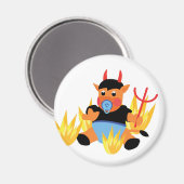 Teufelskind Magnet (Vorderseite/Rückseite)