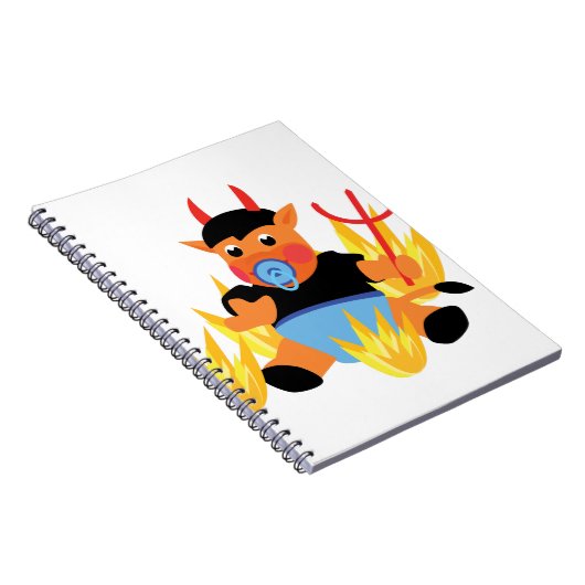 Teufelskind Notizblock (Rechte Seite)