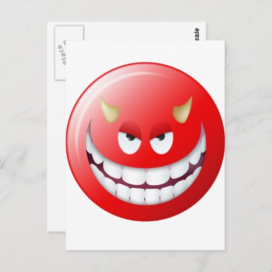 Teufelskreis 2 postkarte (Vorne/Hinten)