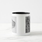 Teufelskreis aus dem Westen mit gefallenem Tasse (Zentrum)