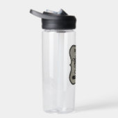 Teufelskreis-Gin-Halloween-Label "Spooky Drinks" Trinkflasche (Rechts)