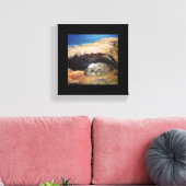 Teufelskreis Leinwanddruck (Insitu (Wohnzimmer))