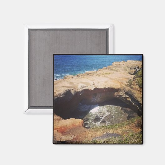 Teufelskreis Magnet (Vorderseite/Rückseite)