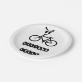 Teufelskreis Pappteller (Schrägansicht)