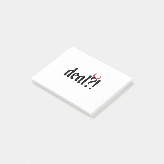 Teufelskreis Post-it Klebezettel (angewinkelt)