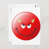 Teufelskreis Postkarte (Vorne/Hinten)