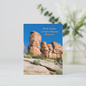 Teufelsküche, Colorado National Mnt. Postkarte (Stehend Vorderseite)
