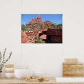 Teufelsküche in Sedona Arizona Poster (Küche)