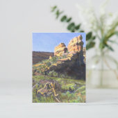 Teufelsküche Zeichnend Farbstift Postkarte (Stehend Vorderseite)