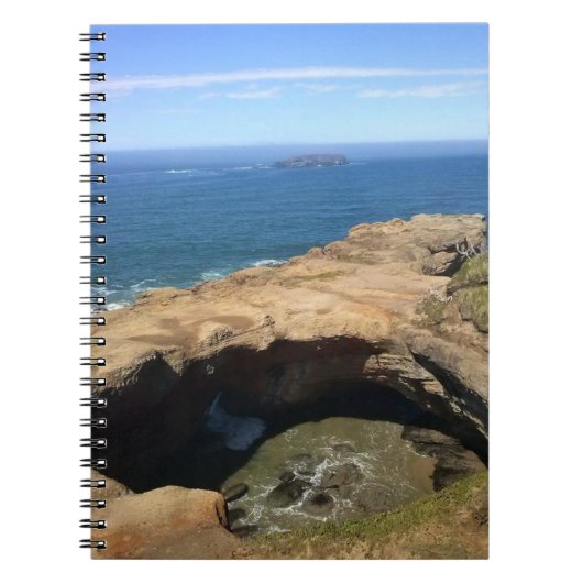 Teufelskugel & Otter Rock, OR Notizblock (Vorderseite)