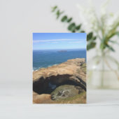 Teufelskugel & Otter Rock, OR Postkarte (Stehend Vorderseite)