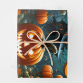 Teufelskürbis Geschenkpapier Set (Beispiel)