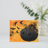Teufelskürbis Postkarte (Stehend Vorderseite)