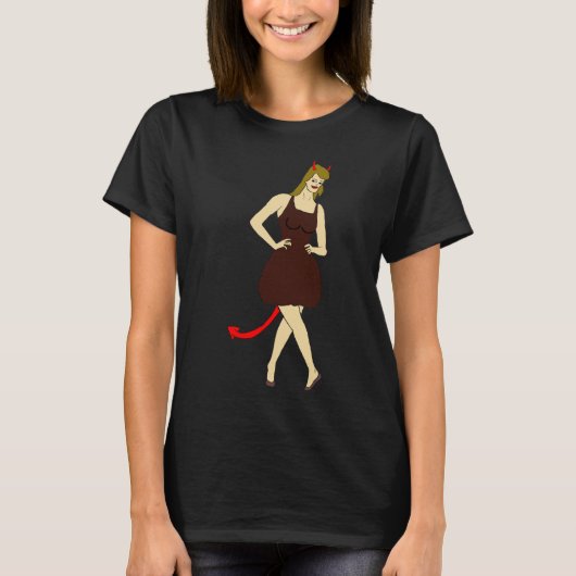 Teufelsmädchen T-Shirt (Vorderseite)