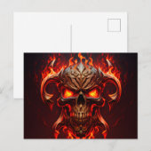 Teufelspostkarten Postkarte (Vorne/Hinten)