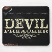 Teufelsprediger mousepad (Vorne)