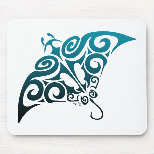 Teufelsrochen Mousepad (Vorne)