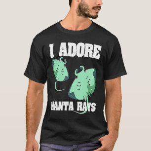 Teufelsrochen Stachelrochen Fisch Meeresbiologe Ma T-Shirt