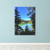 Teufelssee, OR Leinwanddruck (Insitu (Holzboden))