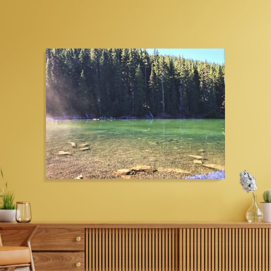 Teufelssee, OR Leinwanddruck (Insitu (Wohnzimmer))