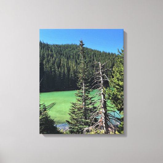 Teufelssee, Oregon Leinwanddruck (Vorderseite)