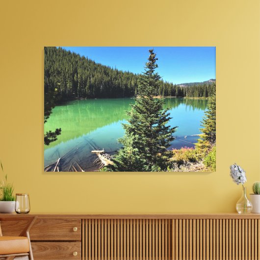 Teufelssee, Oregon Leinwanddruck (Insitu (Wohnzimmer))