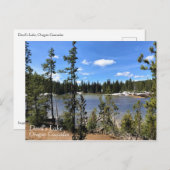 Teufelssee, Oregon Postkarte (Vorne/Hinten)
