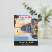 Teufelssee, Wisconsin, Save The Date (Stehend Vorderseite)