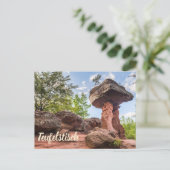 Teufelstisch Hinterweidenthal Pfalz Deutschland Ge Feiertagspostkarte (Stehend Vorderseite)