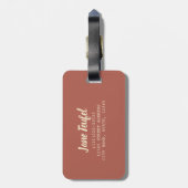 Teufelstisch Hinterweidenthal Pfalz Deutschland Ge Gepäckanhänger (Rückseite vertikal)