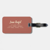 Teufelstisch Hinterweidenthal Pfalz Deutschland Ge Gepäckanhänger (Rückseite horizontal)