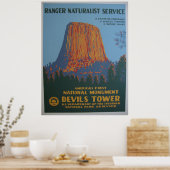 Teufelsturm-Fine Print Poster (Küche)