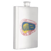 Teufelsturm Kletterer Carabiner Flachmann (Rechts)